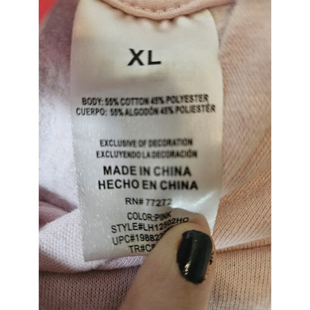 Strawberry Shortcake Women's XL Pink Pullover Hoodie Graphic - Picture 4 of 11